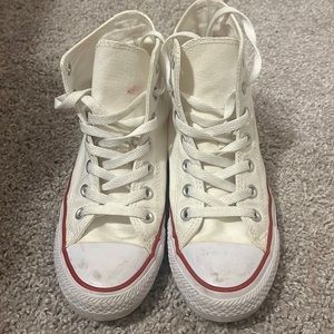 White high top converse